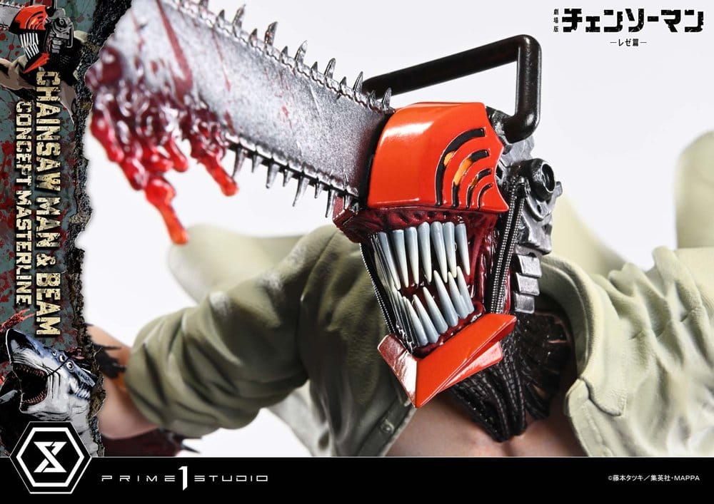Chainsaw Man Concept Masterline Series Statue 1/6 Chainsaw Man & Beam 73 cm