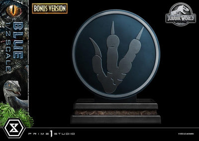 Jurassic World: Fallen Kingdom (Film) Legacy Museum Collection Statue 1/2 Blue Bonus Version 88 cm