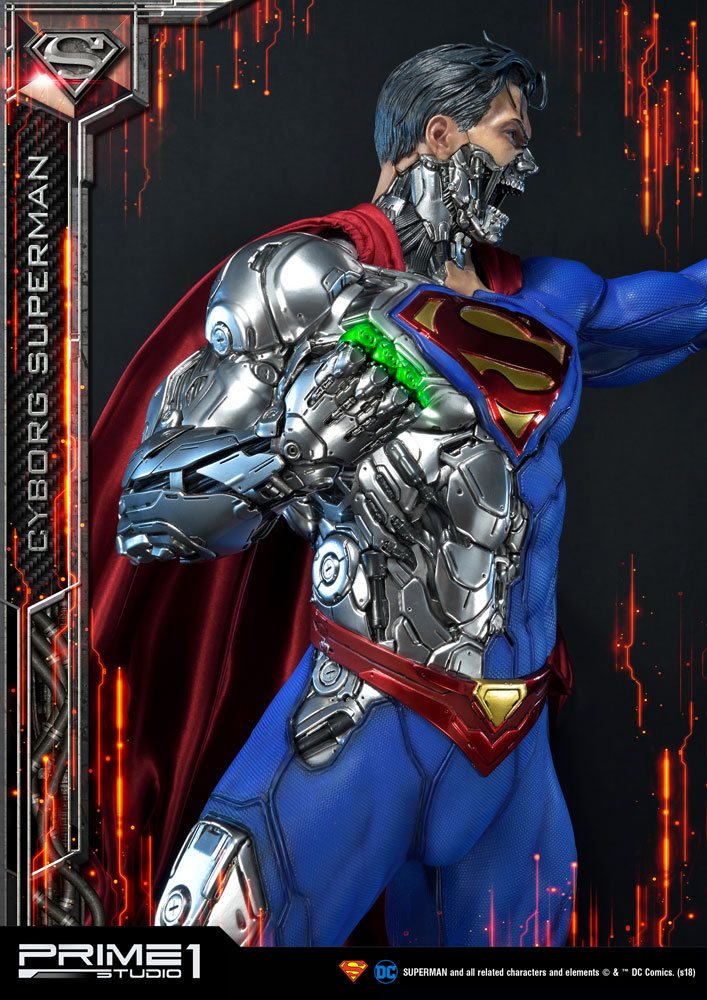 DC Comics Statue 1/3 Cyborg Superman 93 cm