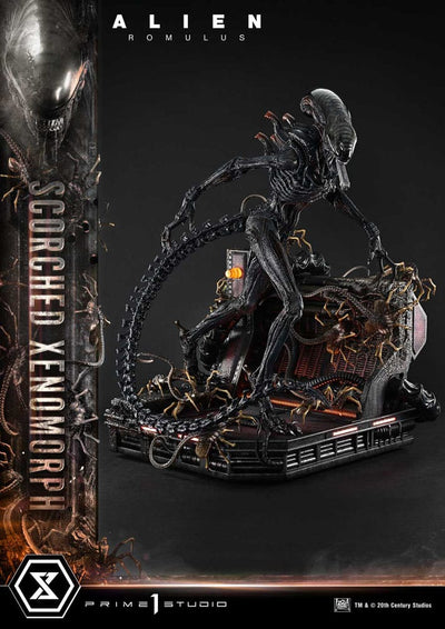 Alien: Romulus Museum Masterline XL Statue 1/3 Scorched Xenomorph Deluxe Version 98 cm