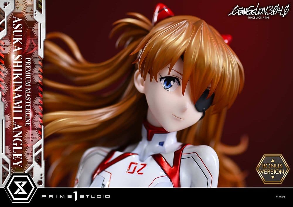 Evangelion: 3.0 + 1.0 Thrice Upon A Time Premium Masterline Series Statue 1/4 Asuka Shikinami Langley Bonus Ver. 46 cm