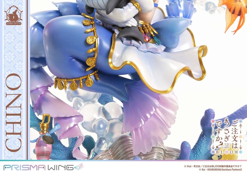 Is the Order a Rabbit? BLOOM Prisma Wing Pre-Painted Figure 1/7 Chino 21 cm