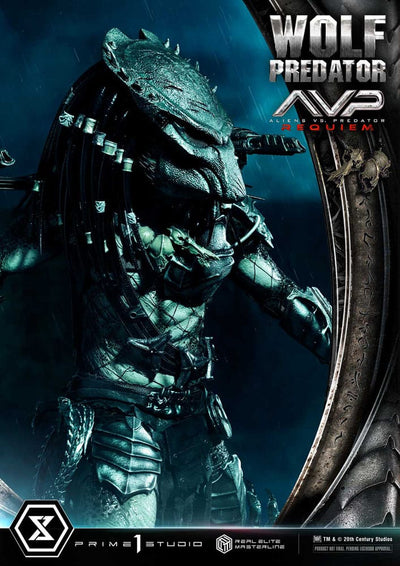 Alien vs. Predator Real Elite Masterline Series Statue 1/3 Requiem Wolf Predator 95 cm