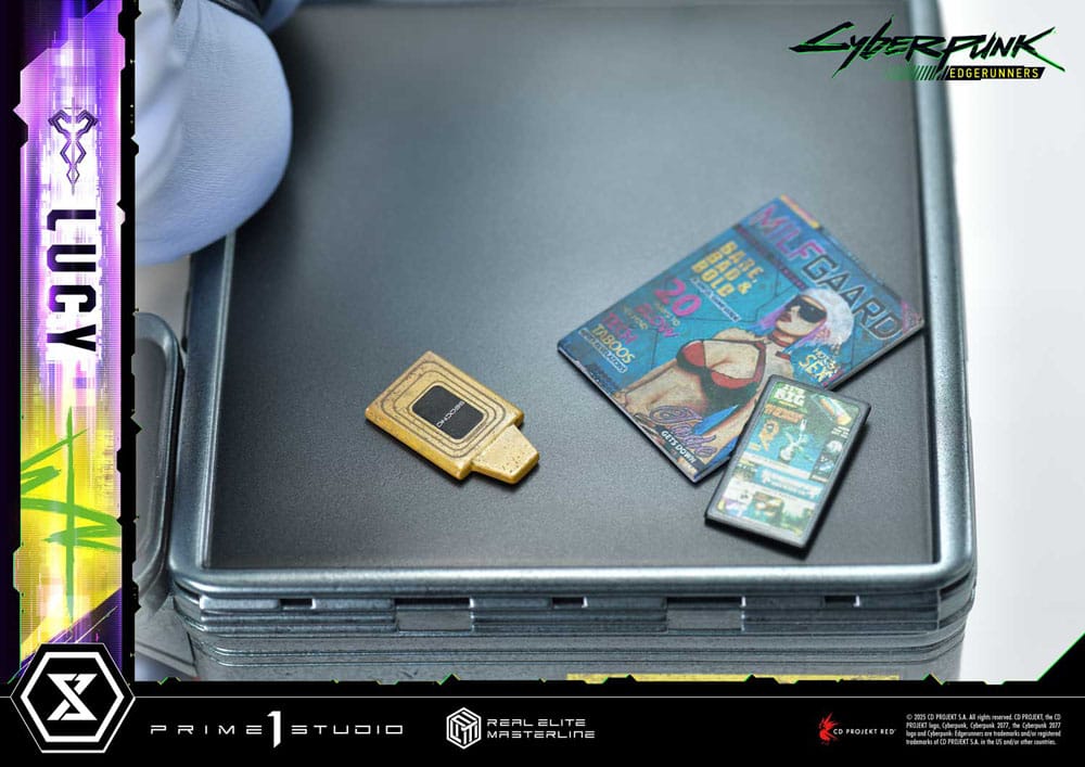 Cyberpunk: Edgerunners Real Elite Masterline Series Statue 1/4 Lucy Deluxe Version 50 cm