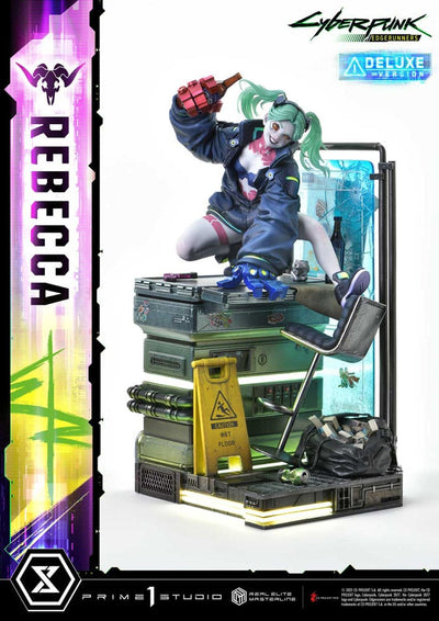 Cyberpunk: Edgerunners Real Elite Masterline Series Statue 1/4 Rebecca Deluxe Version 54 cm