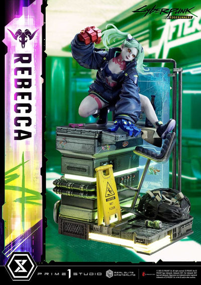 Cyberpunk: Edgerunners Real Elite Masterline Series Statue 1/4 Rebecca Deluxe Bonus Version 54 cm
