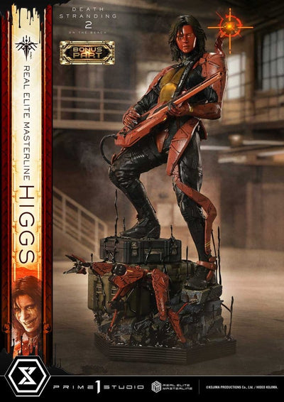 Death Stranding 2: On The Beach Real Elite Masterline Statue 1/3 Higgs DX Bonus Version 81 cm