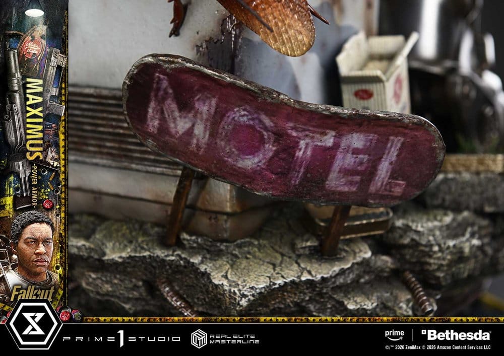 Fallout Real Elite Masterline Statue 1/4 Maximus Power Armor 67 cm