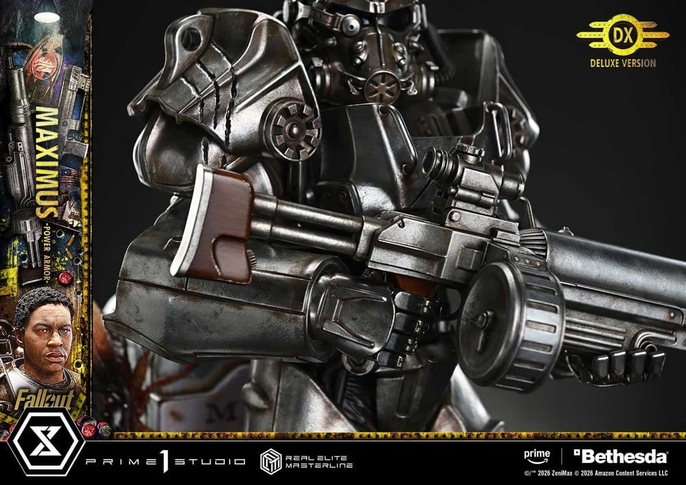 Fallout Real Elite Masterline Statue 1/4 Maximus Power Armor Deluxe Version 67 cm