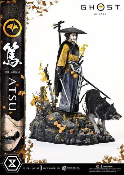 Ghost of Yotei Real Elite Masterline Statue 1/4 Atsu 59 cm