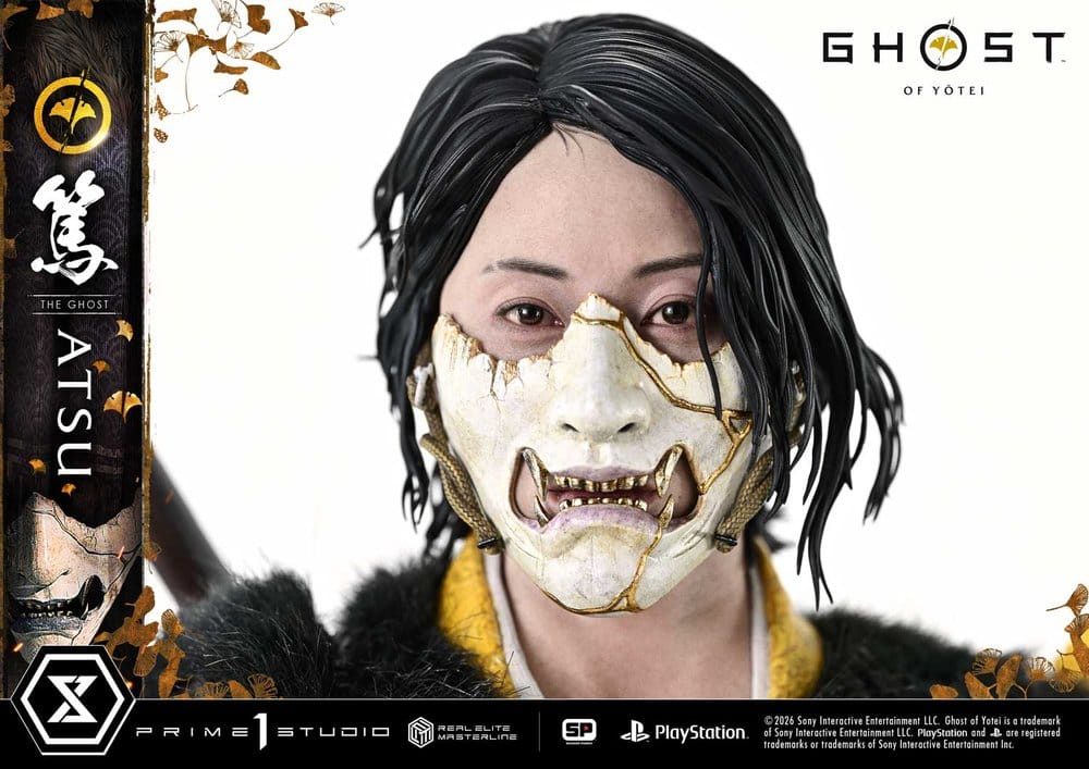 Ghost of Yotei Real Elite Masterline Statue 1/4 Atsu 59 cm