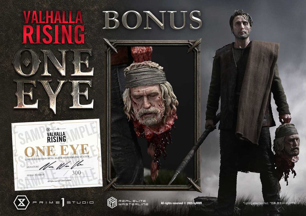 Valhalla Rising Real Elite Masterline Series Statue 1/4 One Eye Ultimate Bonus Version 57 cm