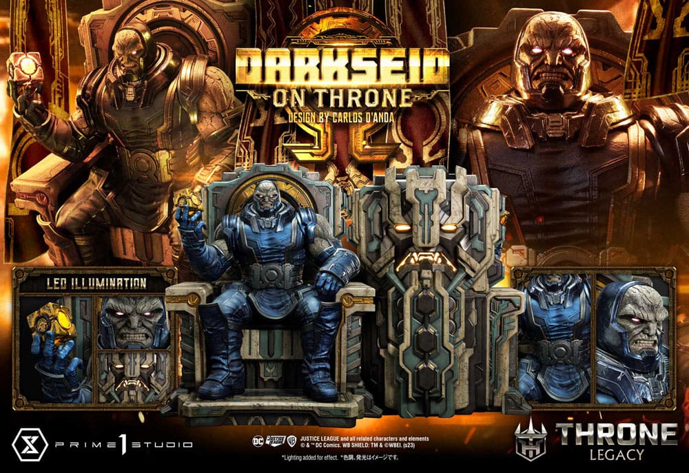 Throne Legacy Series Statue 1/4 Justice League (Comics) Darkseid on Throne Design by Carlos D'Anda Standard Version 65 cm