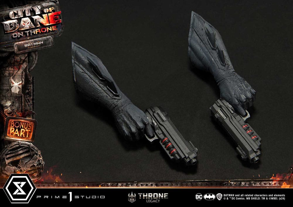 DC Comics Throne Legacy Collection Statue Statue 1/4 Flashpoint Batman Bonus Version 60 cm