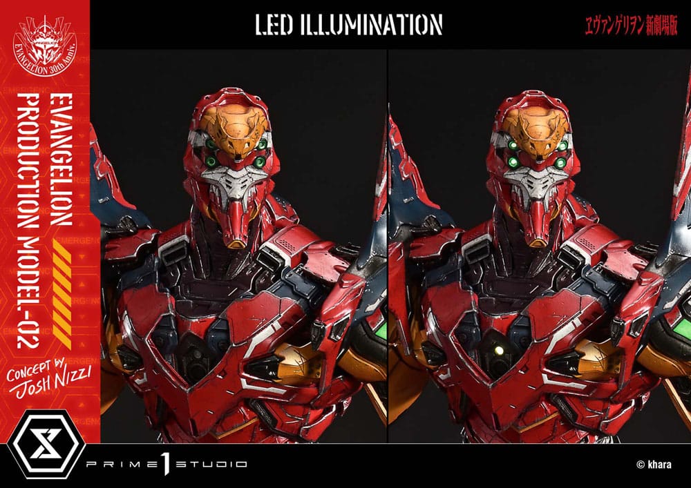 Rebuild of Evangelion Ultimate Diorama Masterline Series Statue Evangelion Production Model-02 (Concept By Josh Nizzi) 73 cm