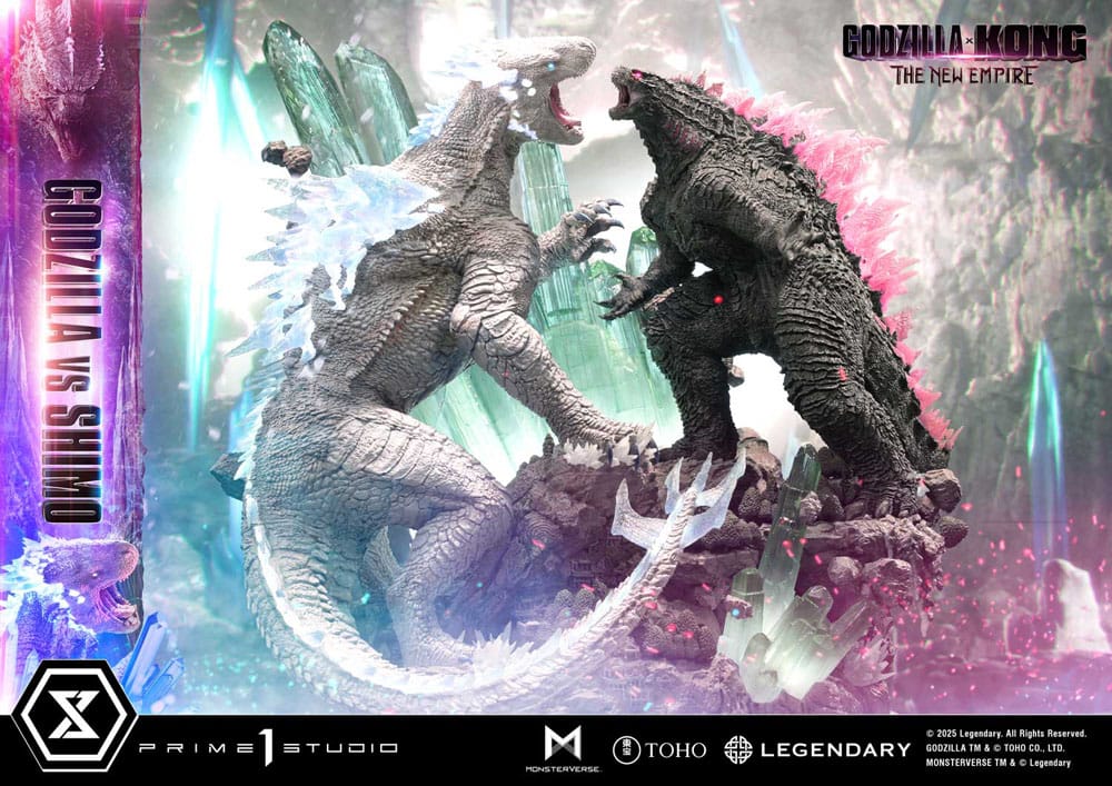 Godzilla x Kong: The New Empire Ultimate Diorama Masterline Series Statue Godzilla vs Shimo 86 cm