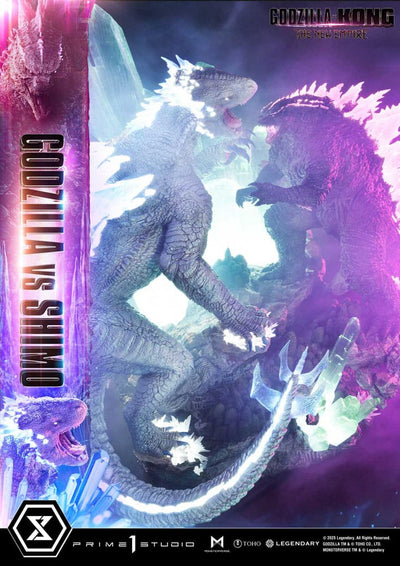 Godzilla x Kong: The New Empire Ultimate Diorama Masterline Series Statue Godzilla vs Shimo 86 cm