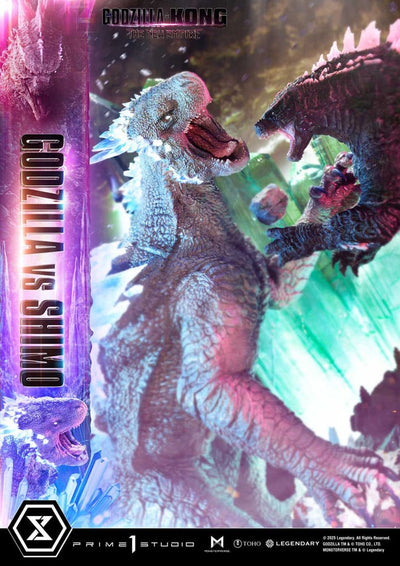 Godzilla x Kong: The New Empire Ultimate Diorama Masterline Series Statue Godzilla vs Shimo 86 cm