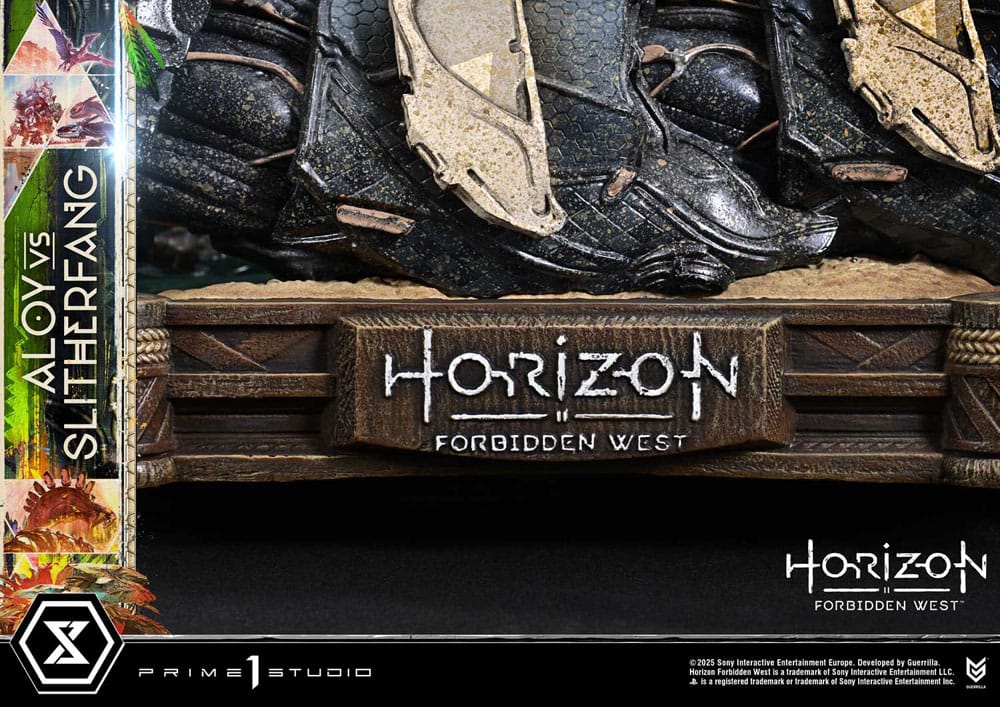 Horizon Forbidden West Ultimate Diorama Masterline Series Statue Aloy vs. The Slitherfang Bonus Version 82 cm
