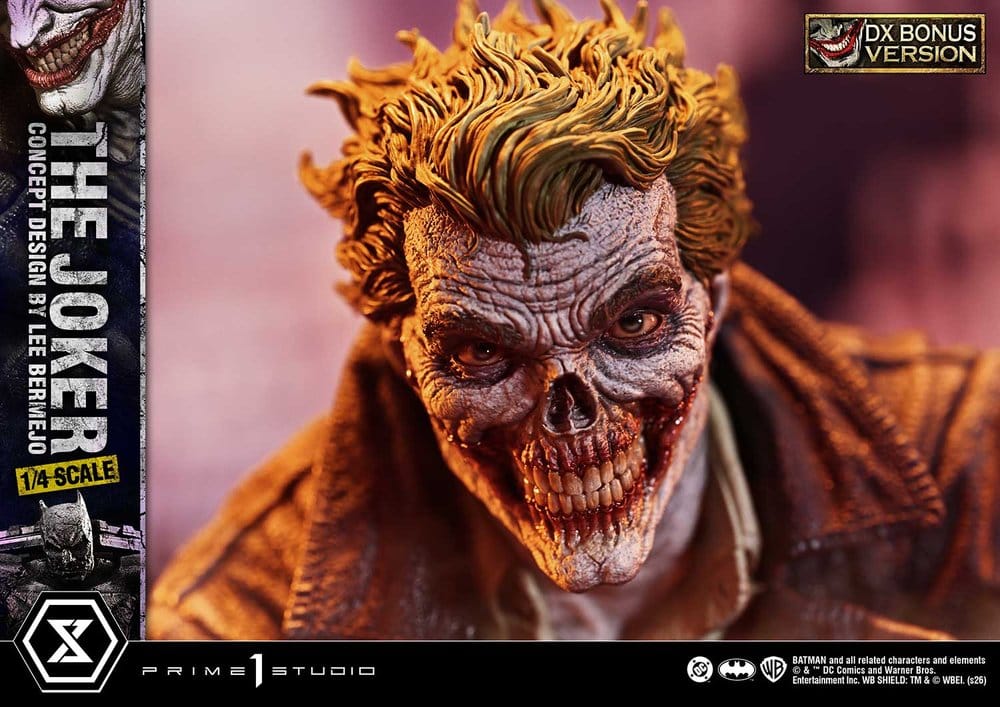 DC Comics Ultimate Premium Masterline Series Statue 1/4 The Joker (Concept Design by Lee Bermejo) DX Bonus Version 53 cm