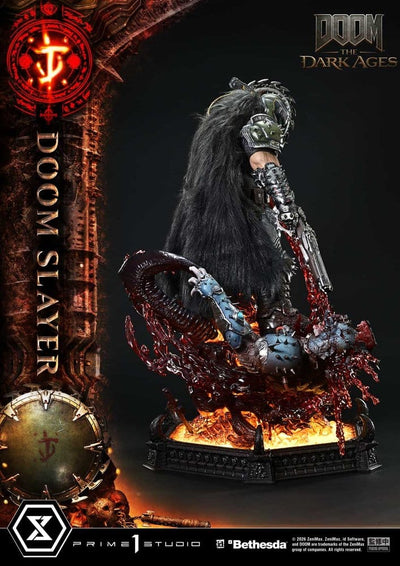 DOOM: The Dark Ages Ultimate Premium Masterline Series Statue 1/4 DOOM Slayer DX Bonus Version 77 cm