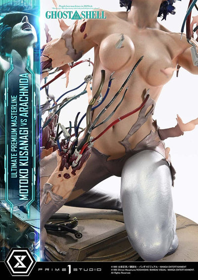 Ghost in the Shell Ultimate Premium Masterline Series Statue 1/4 Motoko Kusanagi vs Arachnida 68 cm