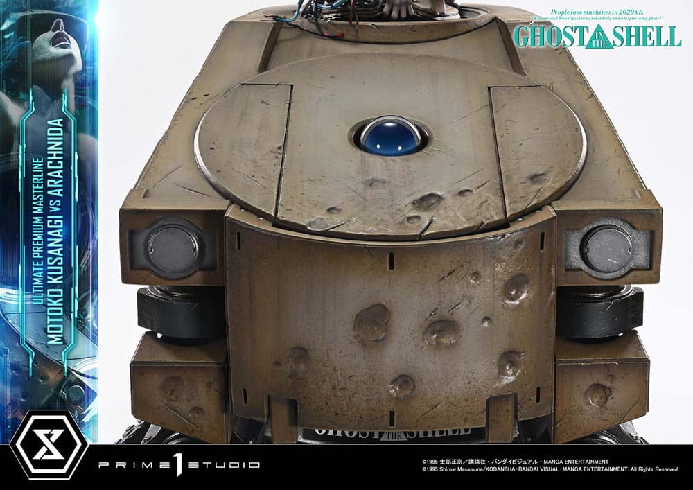 Ghost in the Shell Ultimate Premium Masterline Series Statue 1/4 Motoko Kusanagi vs Arachnida 68 cm