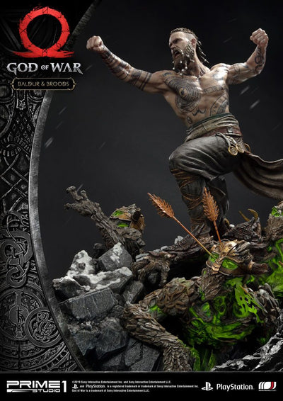 God of War (2018) Statue Baldur & Broods 62 cm