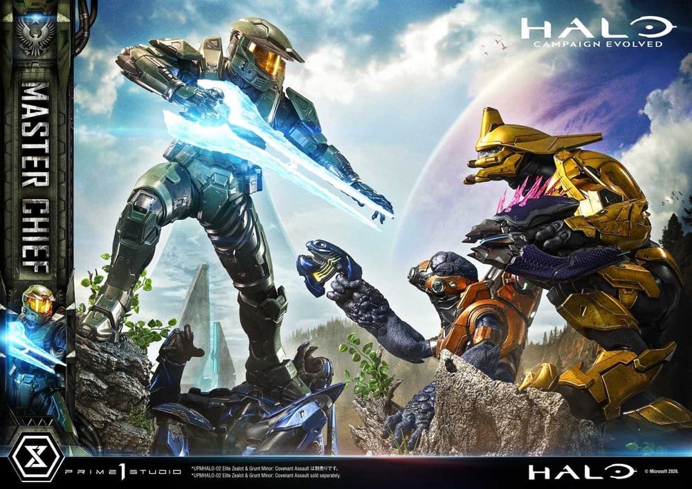 Halo Ultimate Premium Masterline Series Statue 1/4 Campaign Evolved Master Chief 78 cm