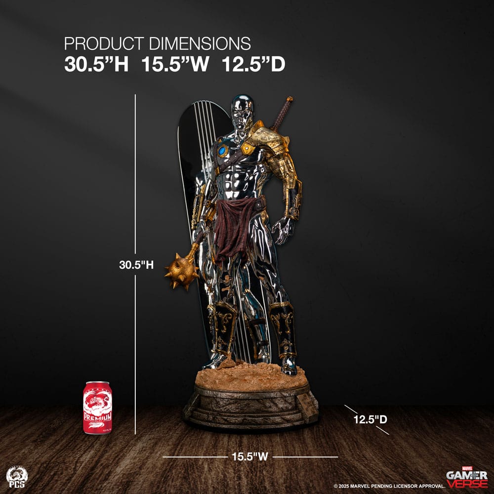 Marvel Gamerverse Statue 1/3 Silver Surfer 77 cm