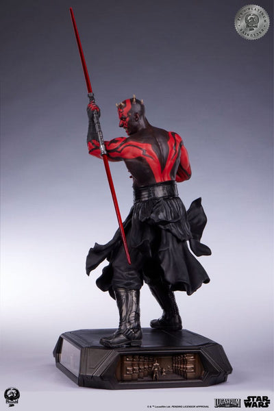 Star Wars Epic Series Statue 1/3 Darth Maul Platinum Exclusive 86 cm - Damaged packaging