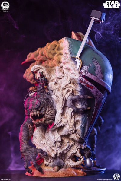 Star Wars The Empire Strikes Back Fine Art Bust Boba Fett Deluxe Edition 50 cm