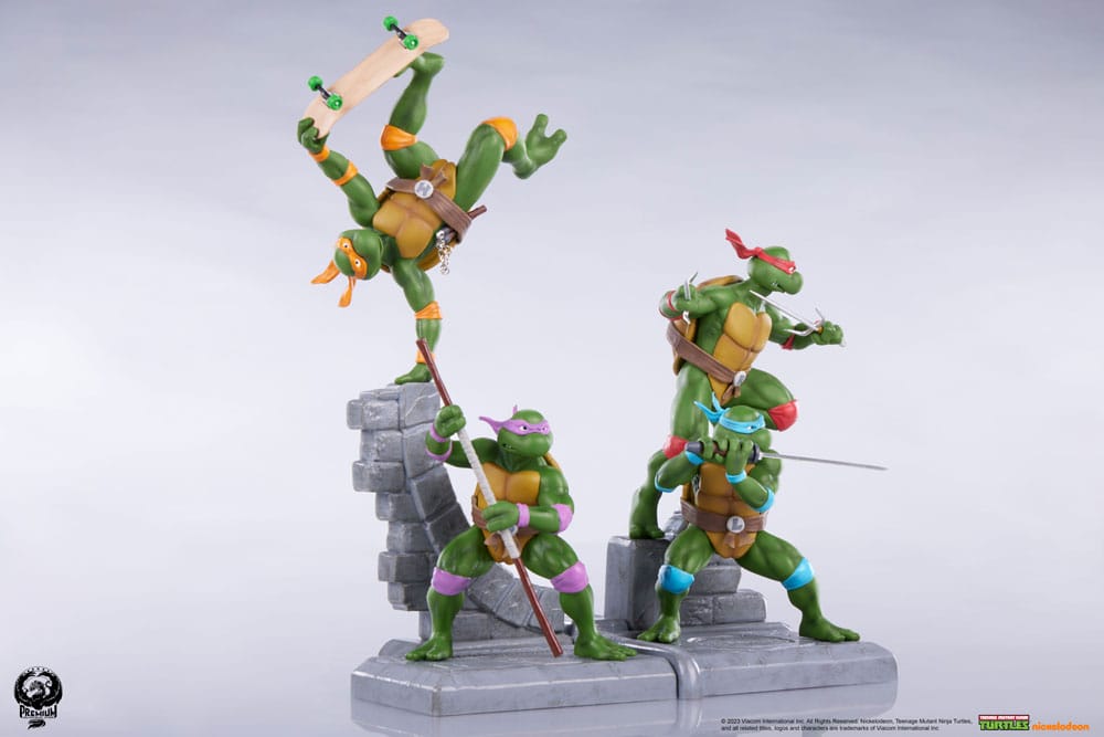 Teenage Mutant Ninja Turtles PVC Statue 4-pack 20 cm