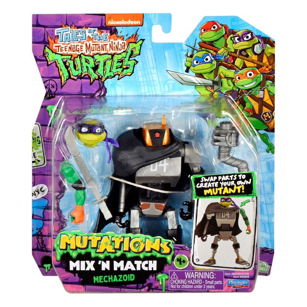 Tales of the Teenage Mutant Ninja Turtles Mix 'n Match Action Figure Mechazoid 12 cm