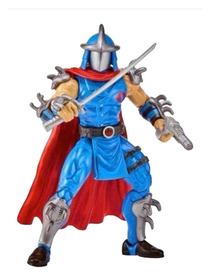 Teenage Mutant Ninja Turtles x G.I. Joe Crossover Classics Action Figure Shredder x Cobra Commander 12 cm