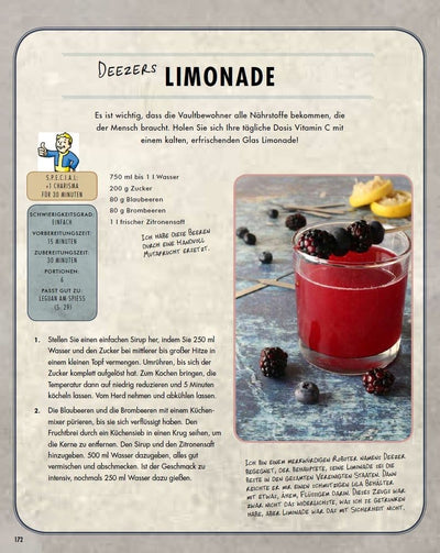 Fallout: The Official Cookbook for Vault Dwellers *German Version*