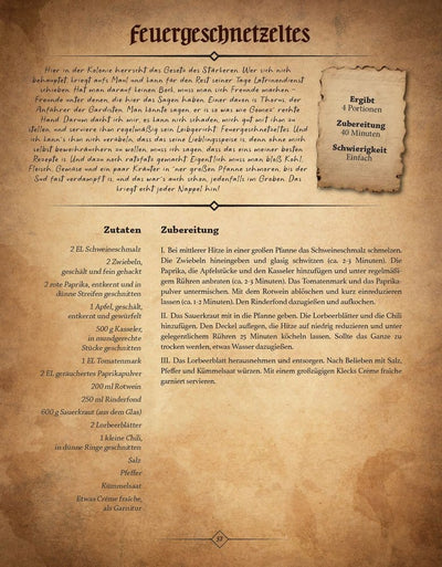 Gothic: The Official Cookbook *German Version*