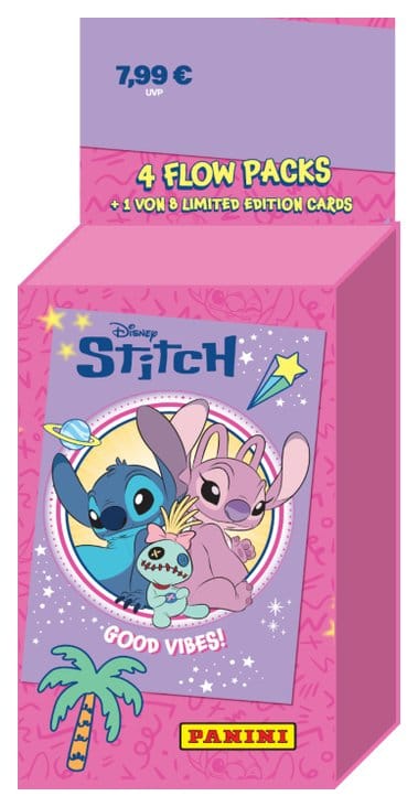 Stitch Trading Cards Good Vibes Eco Blister *German Version*