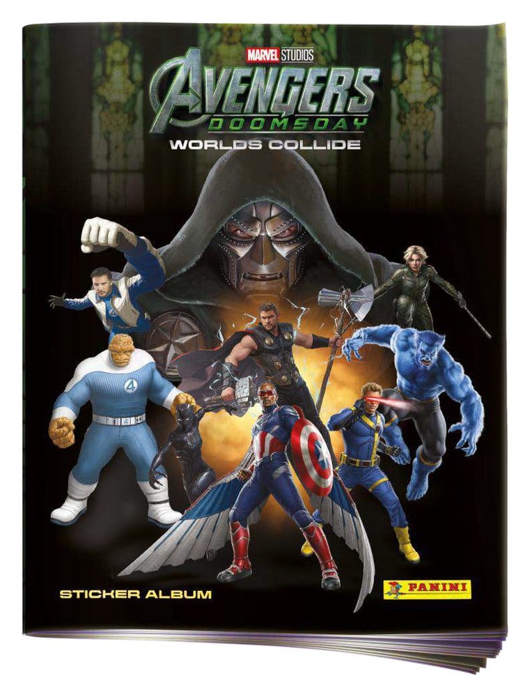 Avengers: Doomsday Sticker & Trading Card Collection Album *German Version*