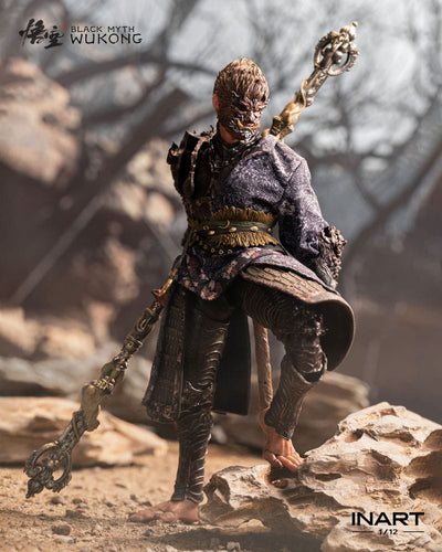 Black Myth: Wukong Action Figure 1/12 The Destined One in the Bronze Armor Set Deluxe Ver. 16 cm