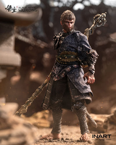 Black Myth: Wukong Action Figure 1/12 The Destined One in the Bronze Armor Set Deluxe Ver. 16 cm