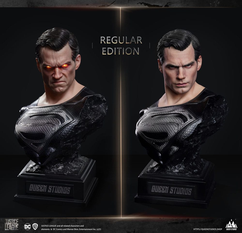 DC Comics Statue 1/3 Superman Black Suit Version Regular Edition80 cm