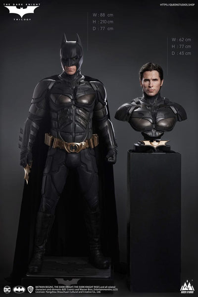 The Dark Knight Life-Size Statue Batman Deluxe Edition 207 cm