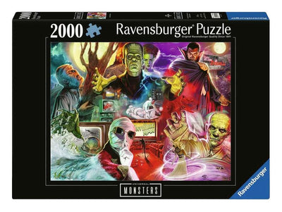 Universal Monsters Jigsaw Puzzle (2000 pieces)