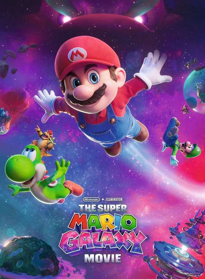 The Super Mario Galaxy Movie Children's Jigsaw Puzzle (300 Pieces XXL)
