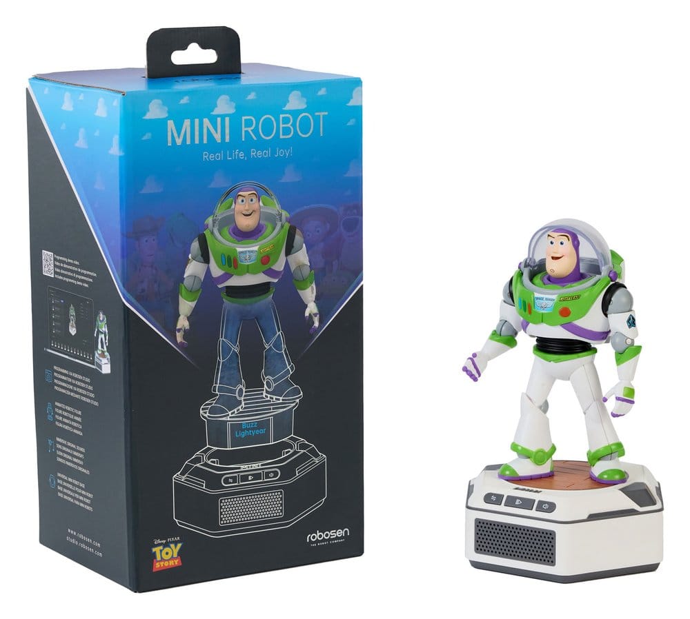 Disney Pixar Toy Story Interactive Robot Kit - Buzz Lightyear *French Version* 17 cm - Damaged packaging