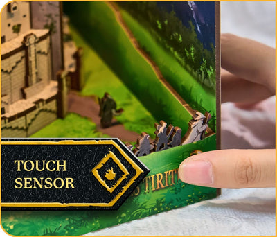 The Lord of the Rings Tiny Adventures Book Nook Mini Diorama Minas Tirith 23 cm