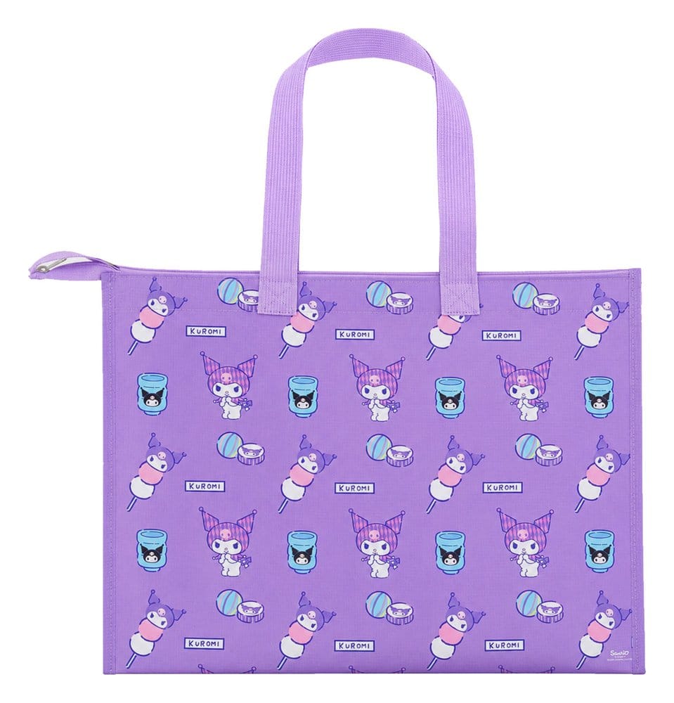 Sanrio PVC Shopping Bag Kuromi Japanese 49 x 36 x 10 cm