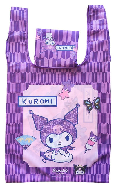Sanrio Tote Bag Kuromi Japanese Foldable