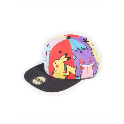 Pokémon Snapback Cap Multi Pop Art